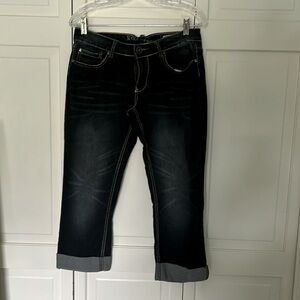 Rocks & Indigo Cropped Jeans  - Size 8